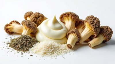 Les ingr&eacute;dients et m&eacute;thodes pour une sauce aux morilles cr&eacute;meuse qui sublime chaque plat