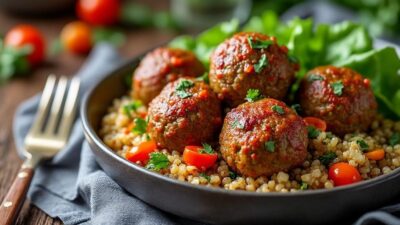Ces choix d&rsquo;accompagnements pour boulettes de viande qui ajoutent fra&icirc;cheur et texture &agrave; chaque bouch&eacute;e