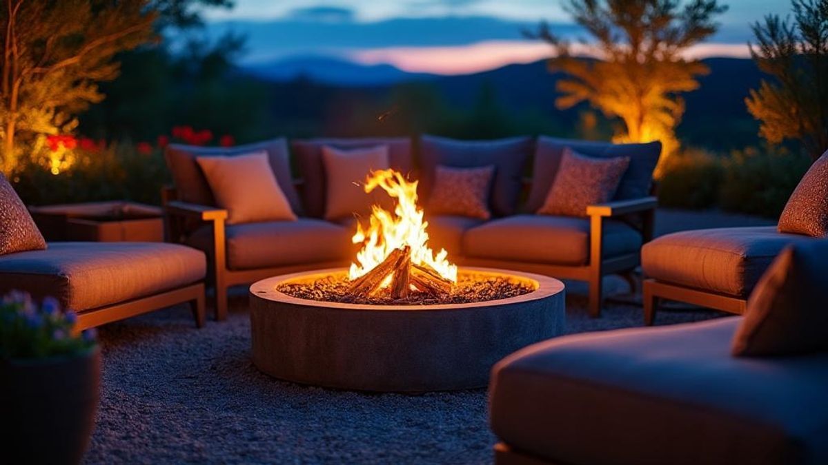 Les foyers d&rsquo;ext&eacute;rieur qui illuminent votre jardin et rassemblent vos proches autour du feu