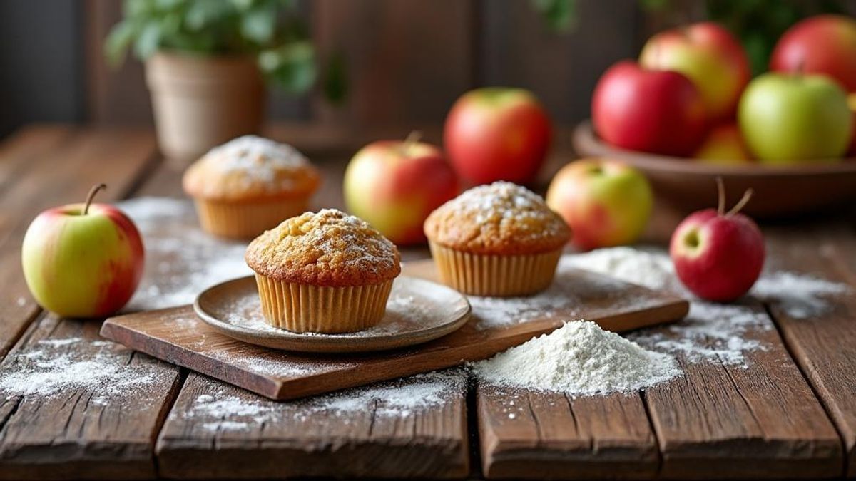 Les muffins aux pommes : une douceur &agrave; savourer &agrave; tout moment gr&acirc;ce &agrave; une recette ma&icirc;tris&eacute;e