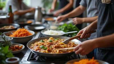Les saveurs et savoir-faire transmis par nadia khemir et un chef prestigieux rien que pour vous