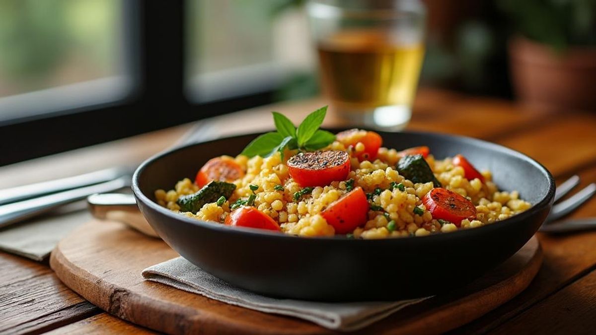 Les couscous aux l&eacute;gumes r&ocirc;tis et &eacute;pices douces, une fa&ccedil;on gourmande de red&eacute;couvrir vos l&eacute;gumes pr&eacute;f&eacute;r&eacute;s