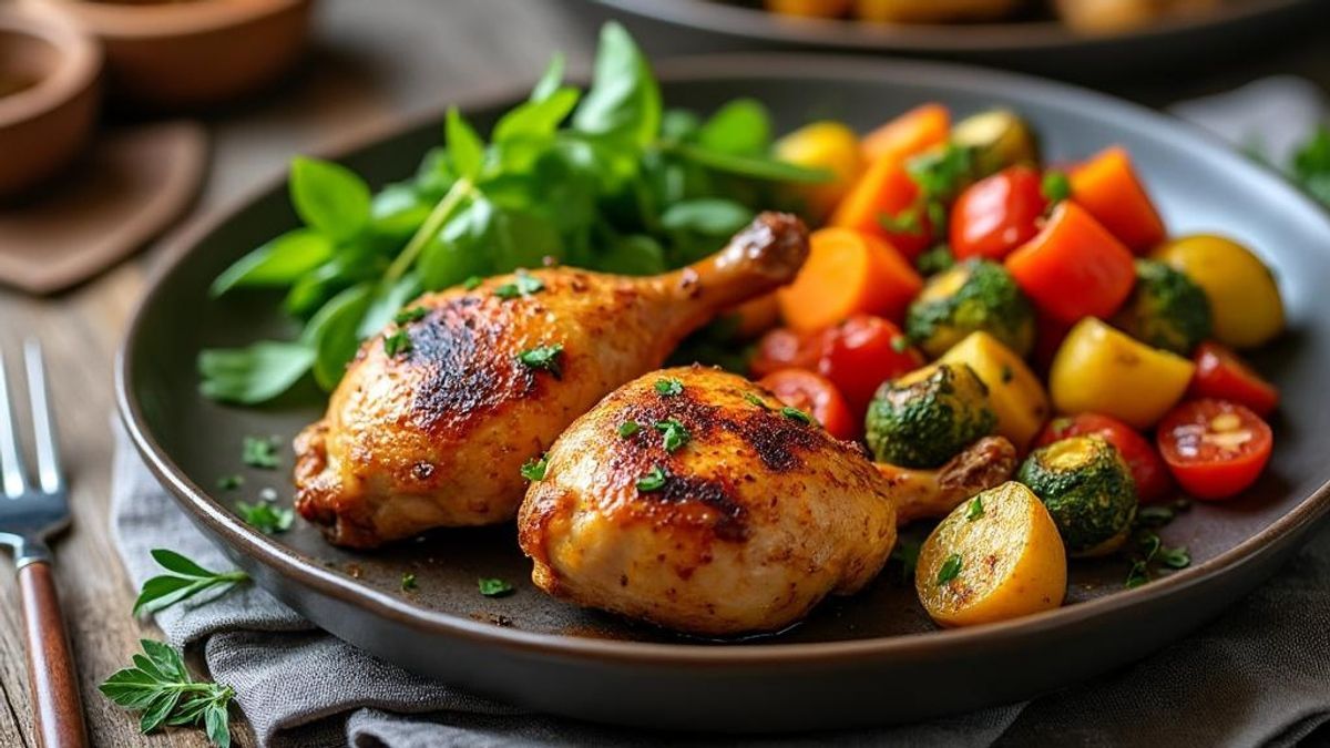 Les plaisirs d&rsquo;un poulet d&rsquo;hiver r&ocirc;ti au citron confit et herbes sauvages qui font vibrer vos repas