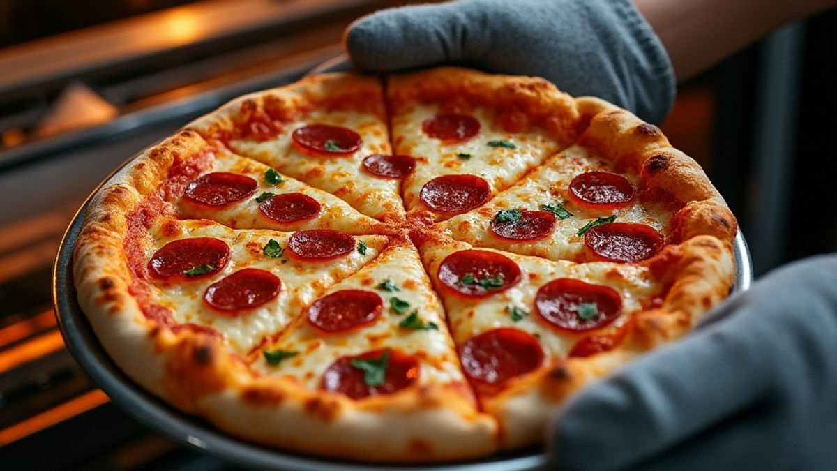 Ces petites habitudes pour r&eacute;chauffer une pizza au four &agrave; 180&deg;C et garder saveurs et texture