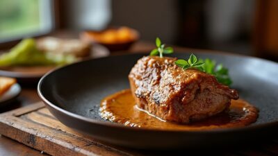 La t&ecirc;te de veau &agrave; la sauce gribiche facile : un plat traditionnel qui r&eacute;chauffe les c&oelig;urs