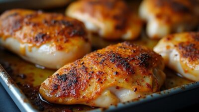 Le guide ultime pour cuire vos cuisses de poulet au four avec le bon temps et les bonnes techniques