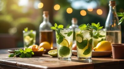 Le mojito pour dix personnes, une recette facile &agrave; partager et &agrave; savourer sans stress