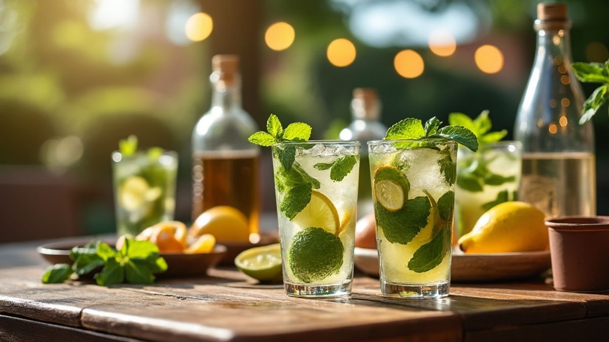 Le mojito pour dix personnes, une recette facile &agrave; partager et &agrave; savourer sans stress