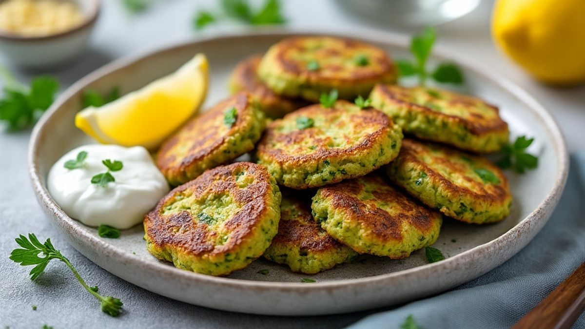 Les bienfaits des beignets de courgettes &agrave; l'air fryer pour une alimentation saine, simple et pleine de saveurs