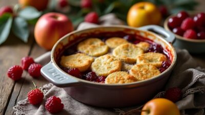 Les cobblers d&rsquo;hiver : un dessert simple et chaleureux qui embellit vos moments gourmands