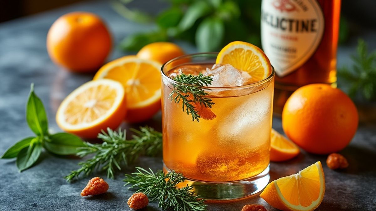 Les id&eacute;es de cocktail &agrave; la b&eacute;n&eacute;dictine maison pour un ap&eacute;ritif r&eacute;ussi entre amis