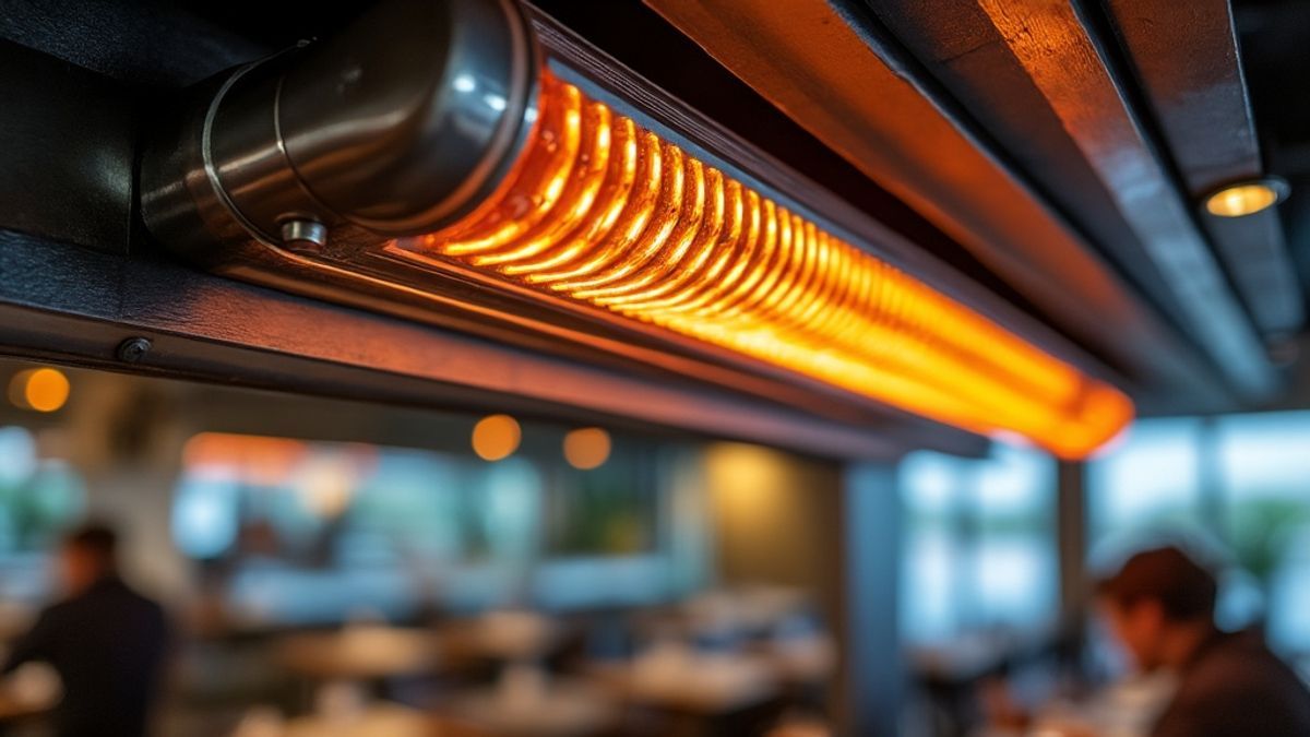 Les &eacute;l&eacute;ments indispensables sur tubes radiants gaz pour restaurant : tarifs et performances pour vous guider
