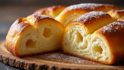 Les plaisirs authentiques de la fouace aveyronnaise, un g&acirc;teau traditionnel qui &eacute;merveille les papilles