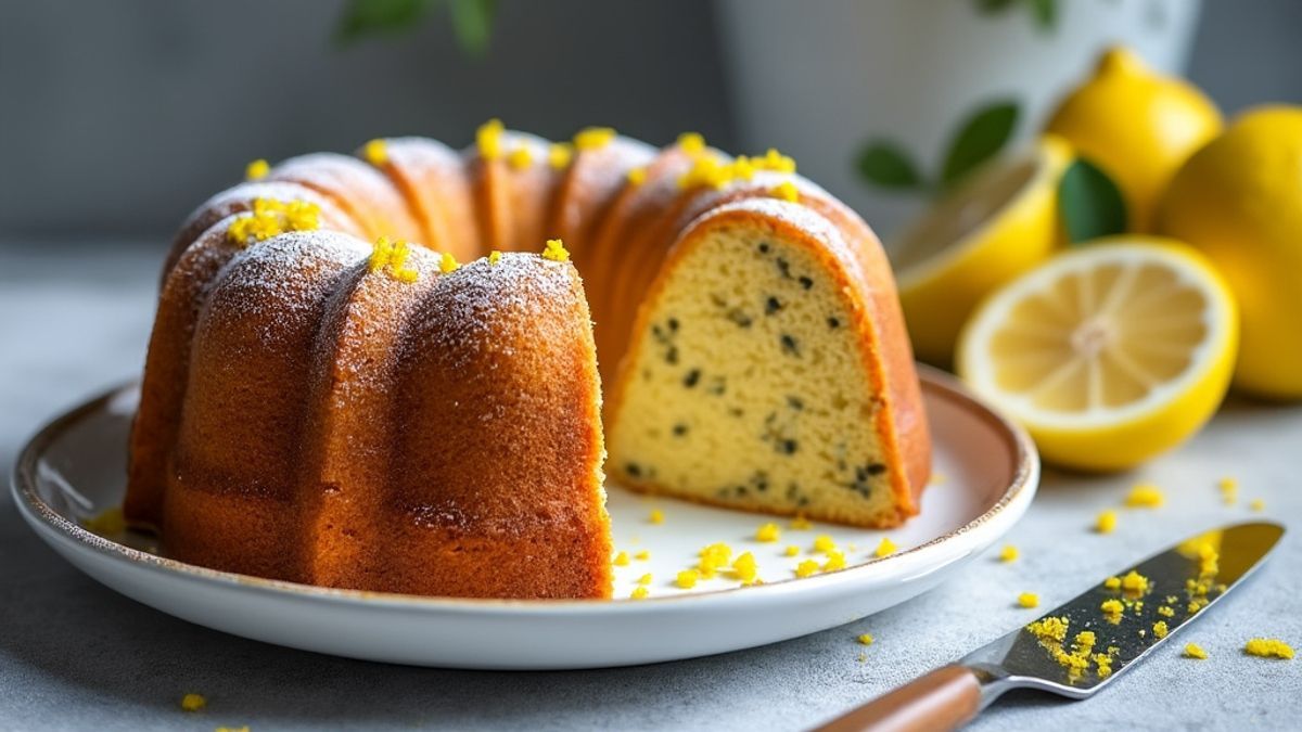 Les plaisirs d&rsquo;un cake citron pavot maison inspir&eacute; de cyril lignac pour vos moments gourmands
