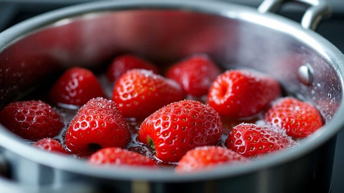 Les secrets d&rsquo;une confiture de fraise r&eacute;ussie &agrave; la fa&ccedil;on de Laurent Mariotte qui vont changer vos habitudes