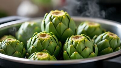 Artichaut &agrave; la cocotte-minute seb : optimisez votre temps en cuisine tout en conservant le go&ucirc;t