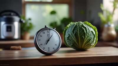 Comment bien cuire le chou vert en cocotte minute : astuces et timing &agrave; ne pas manquer