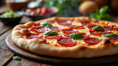 La recette de pizza salami maison qui vous fera gagner du temps et r&eacute;galer vos proches
