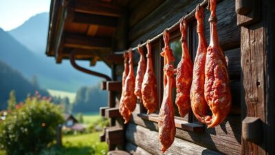 La viande des Grisons et la vache grison, un duo authentique qui porte les traditions suisses &agrave; votre table