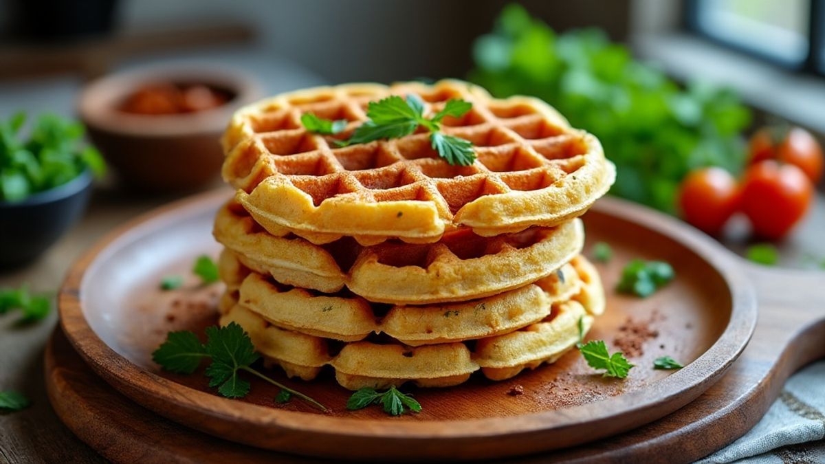 Les astuces pour cuisiner des gaufres de l&eacute;gumes healthy et surprendre toute la famille
