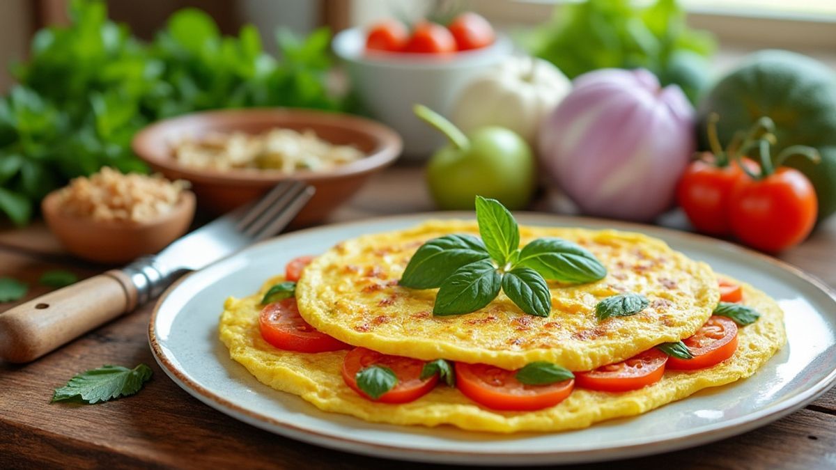 Les cl&eacute;s pour r&eacute;ussir une omelette l&eacute;g&egrave;re et gourmande sans passer des heures en cuisine