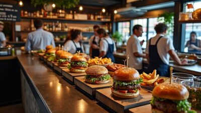 Les meilleures adresses fran&ccedil;aises pour vivre une qu&ecirc;te gourmande du burger parfait