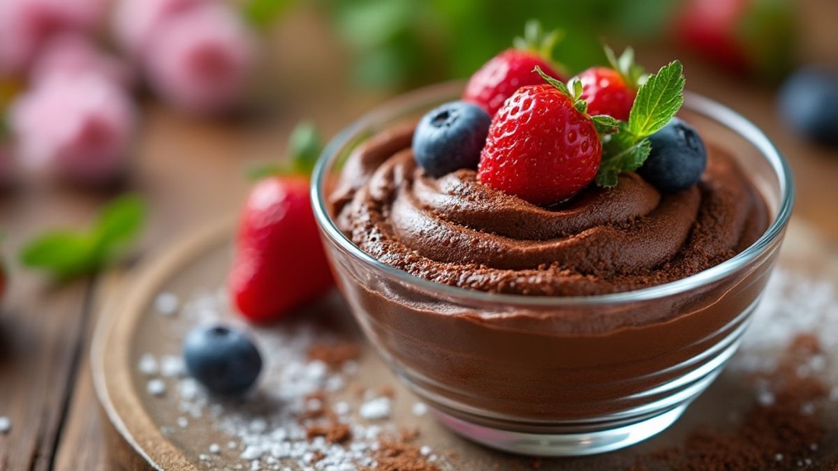 Les mousses au chocolat healthy : la recette l&eacute;g&egrave;re qui vous fait aimer le chocolat sans culpabilit&eacute;