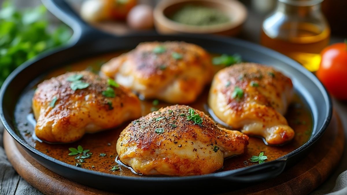 Les m&eacute;thodes simples pour sublimer la cuisson des cuisses de poulet et ravir vos papilles