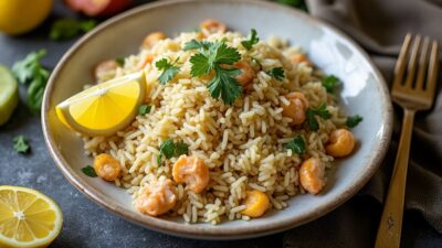 Les recettes faciles pour un riz d&eacute;licieux qui s&rsquo;harmonise parfaitement avec vos poissons pr&eacute;f&eacute;r&eacute;s