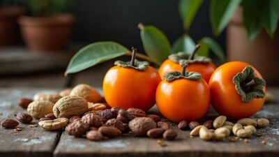Les r&ocirc;les du kaki dans votre alimentation : atouts sant&eacute; et risques &agrave; garder en t&ecirc;te