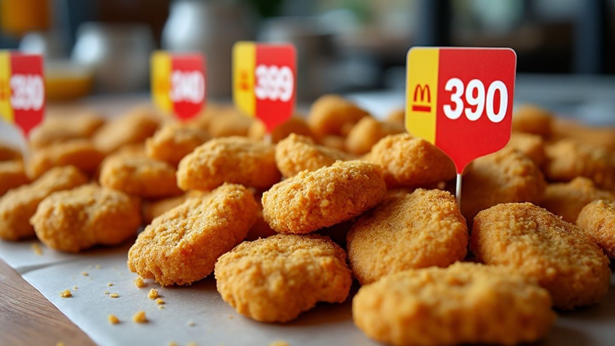 Les tarifs d&rsquo;une bo&icirc;te de 20 nuggets mcdo en fonction des r&eacute;gions : ce que vous payez vraiment