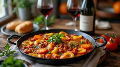Quel vin prendre avec une paella : les accords simples qui feront toute la diff&eacute;rence
