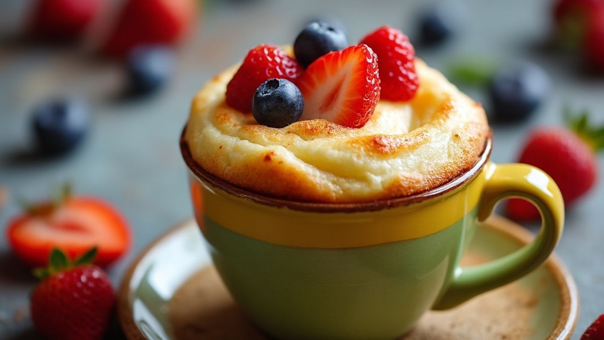 Ces recettes de mug cake au micro-ondes pour un dessert rapide, l&eacute;ger et vraiment d&eacute;licieux