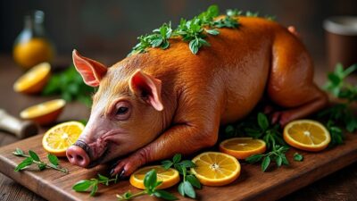 Ces techniques simples pour un porcelet r&ocirc;ti au four parfaitement dor&eacute; et fondant &agrave; chaque fois