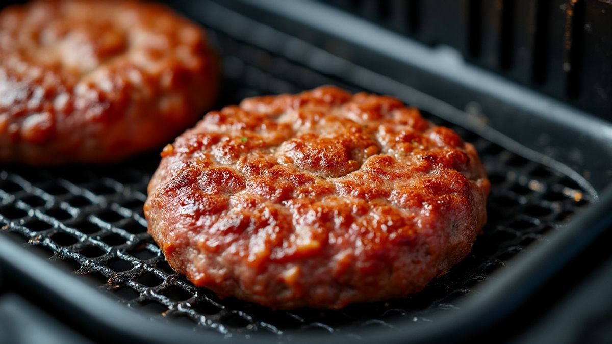 Les techniques essentielles pour un steak hach&eacute; surgel&eacute; au air fryer pr&ecirc;t en quelques minutes et savoureux
